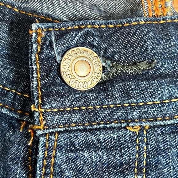 Polo Ralph Lauren 38W 34L Carver Heritage Men's Relaxed Denim Vintage Blue Jeans - Picture 4 of 16